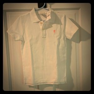 Crewcuts white polo shirt